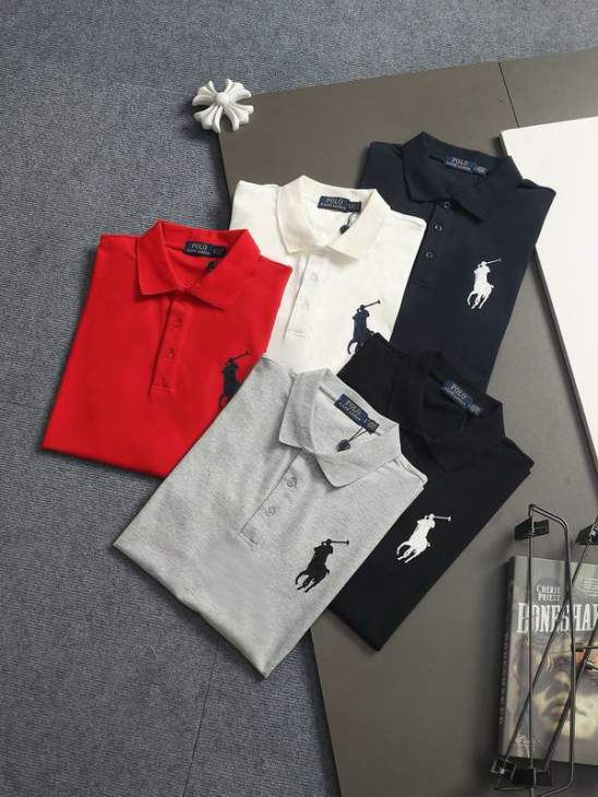 Picture of Ralph Lauren Polo Polo Shirts Short _SKUPoloM-3XLxetr2325489